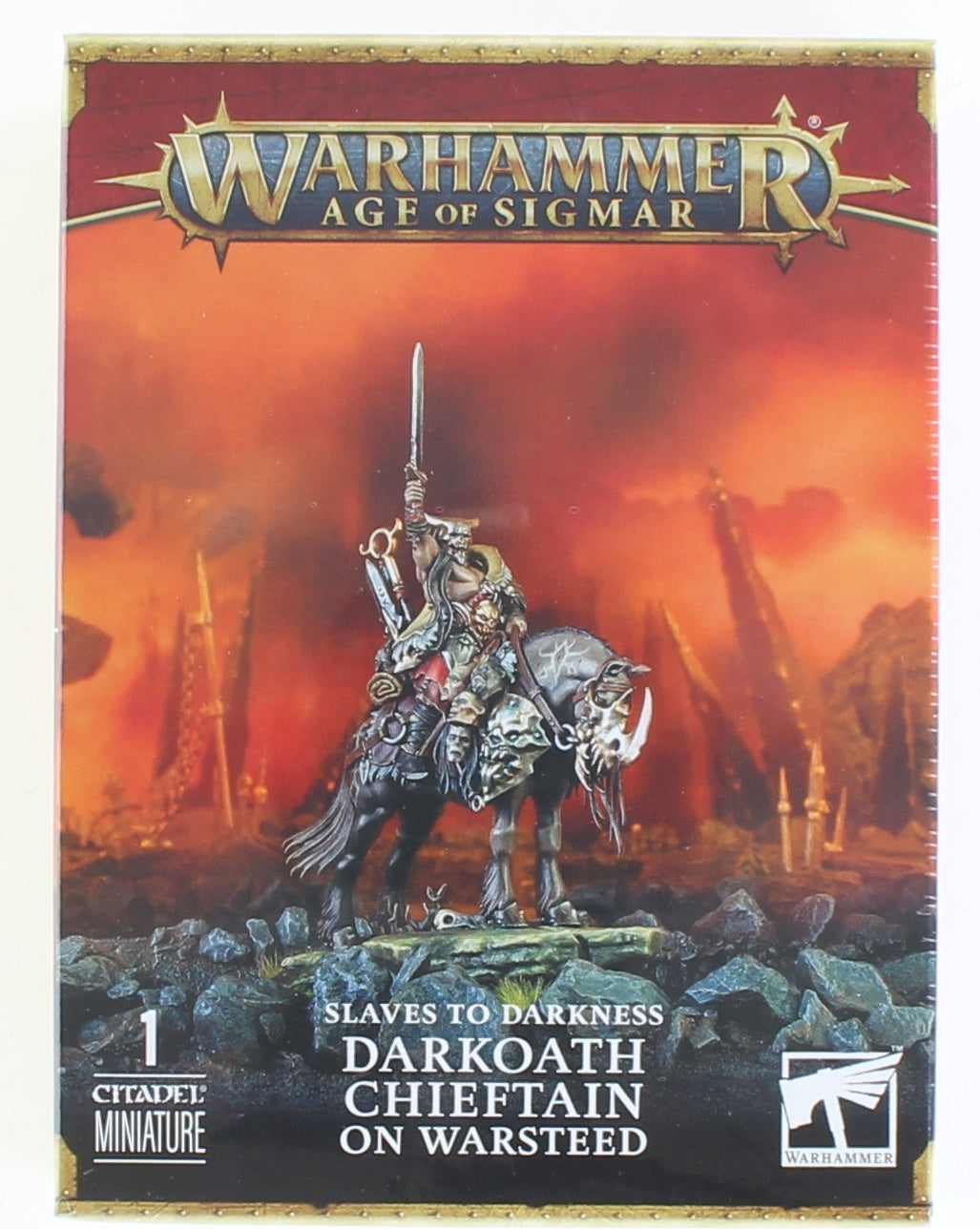 Warhammer Age Of Sigmar Slaves to Darkness: Darkoath Chieftan on Warsteed