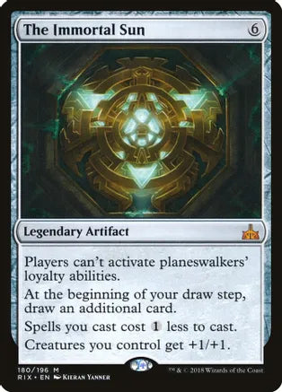 The Immortal Sun - Artifact