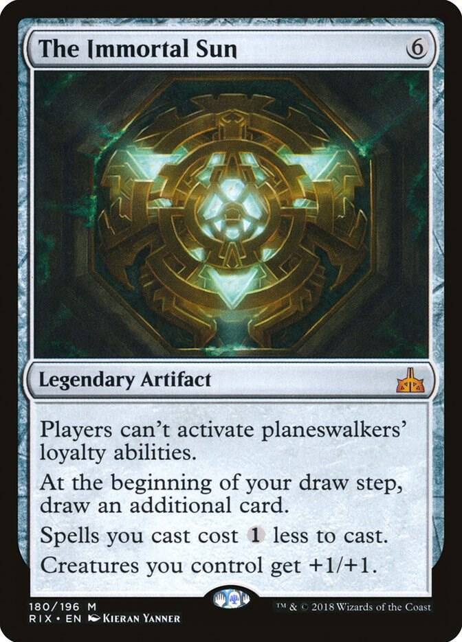 The Immortal Sun - Artifact