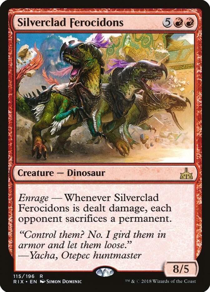 Silverclad Ferocidons - Red
