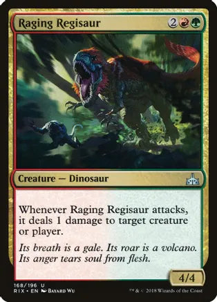 Raging Regisaur - Red/Green