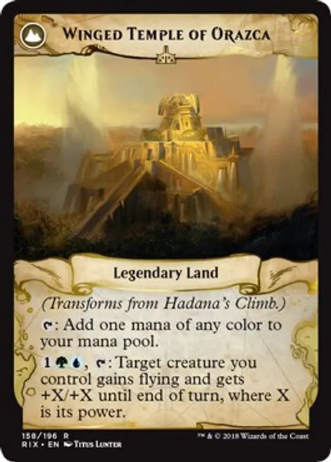 Hadana's Climb / Winged Temple of Orazca - Green/Blue