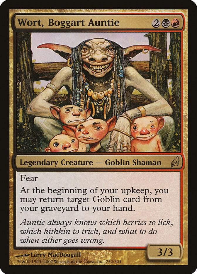 Wort, Boggart Auntie - Black / Red