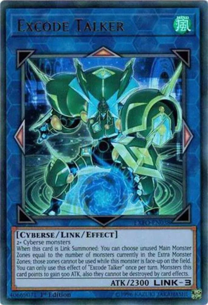 Excode Talker - Yugioh - Cyberse/Link/Effect