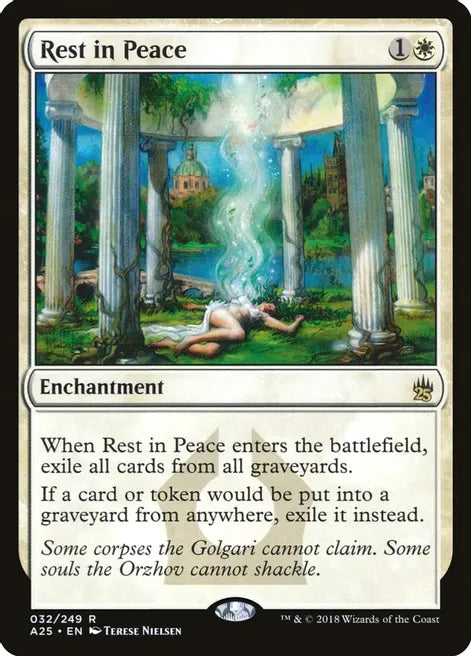 Rest in Peace - White