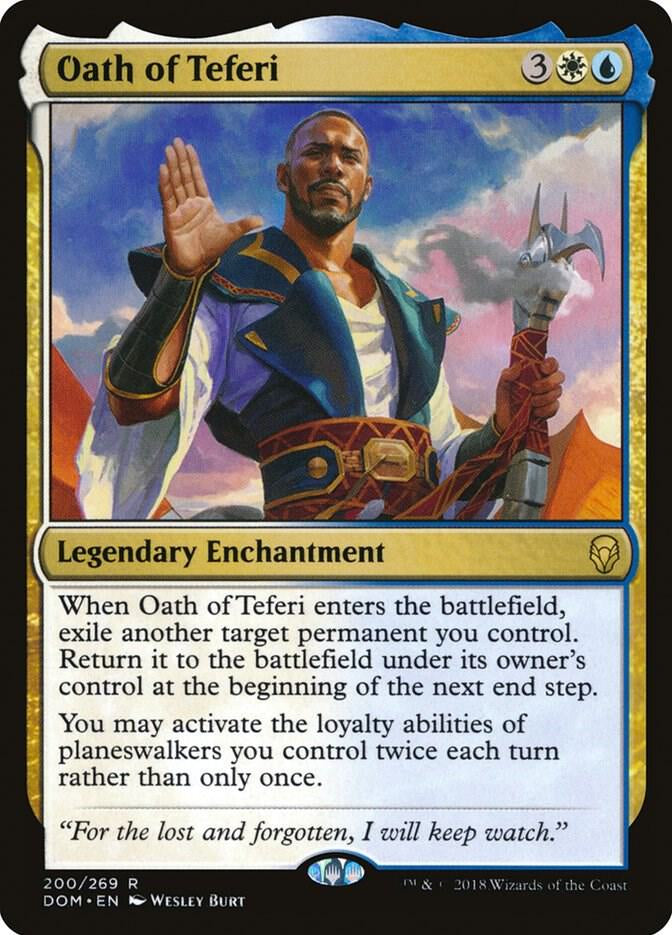 Oath of Teferi - White/Blue