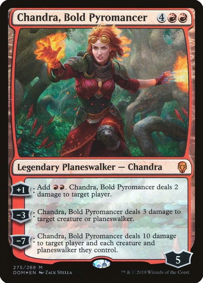 Chandra, Bold Pyromancer - Red