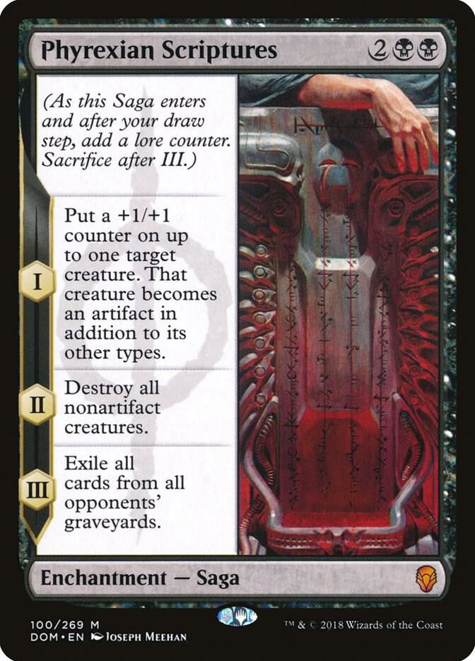 Phyrexian Scriptures - Black