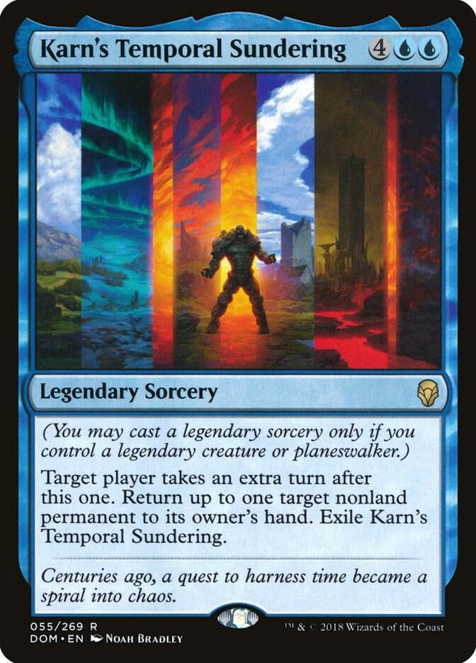 Karn's Temporal Sundering - Blue