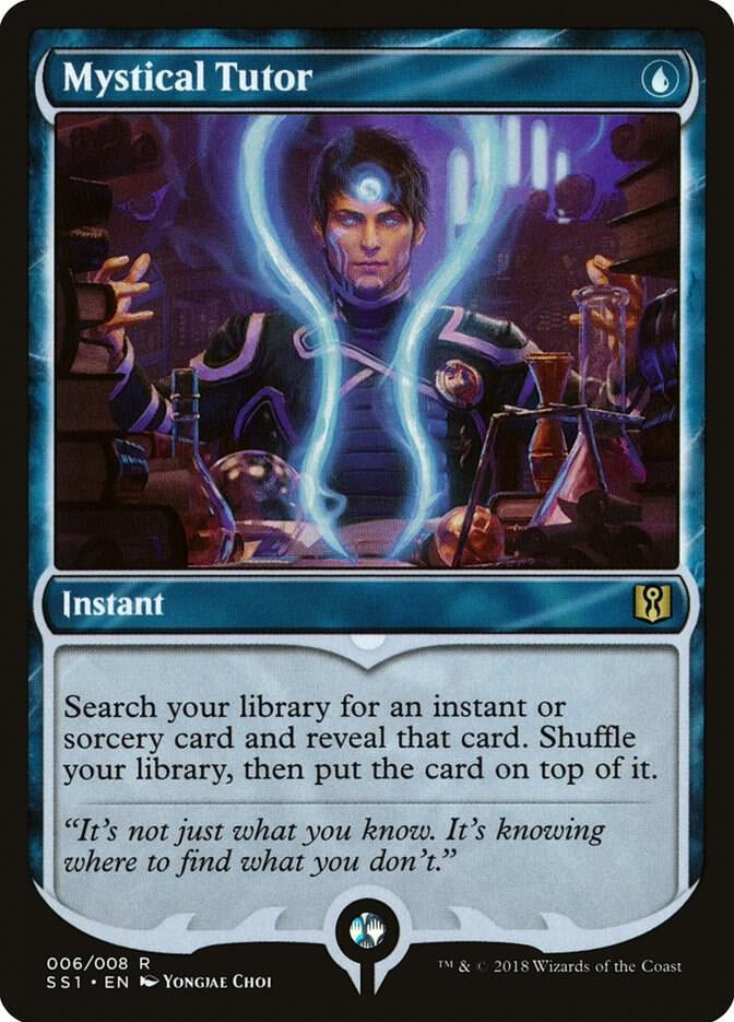 Mystical Tutor - Blue