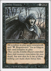 Zombie Master - Black
