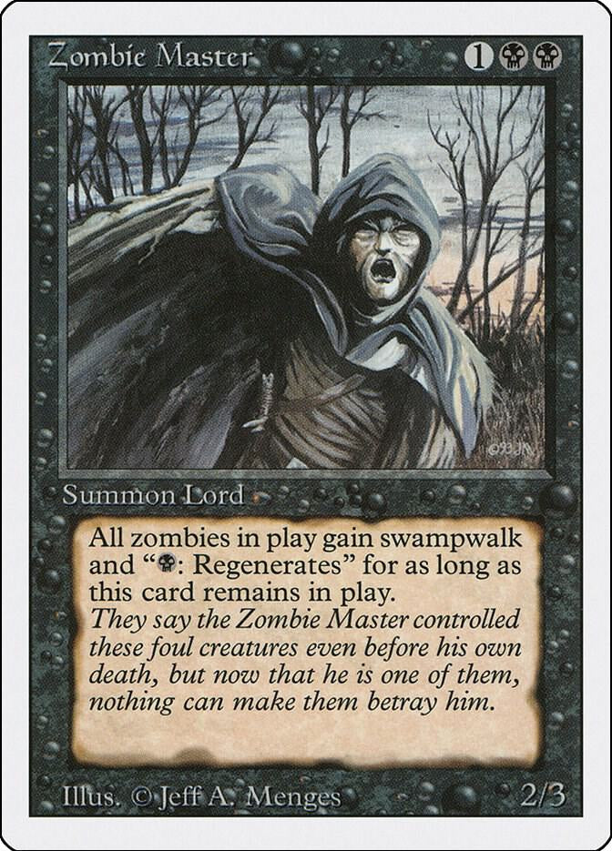 Zombie Master - Black