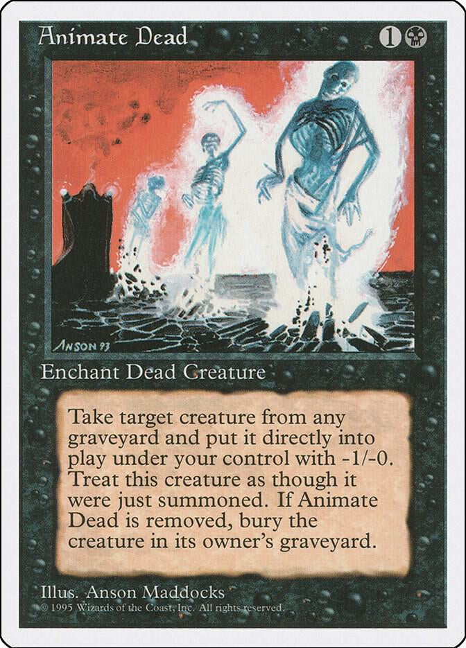 Animate Dead - Black - Staple