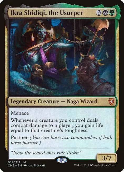 Ikra Shidiqi, the Usurper - Black/Green