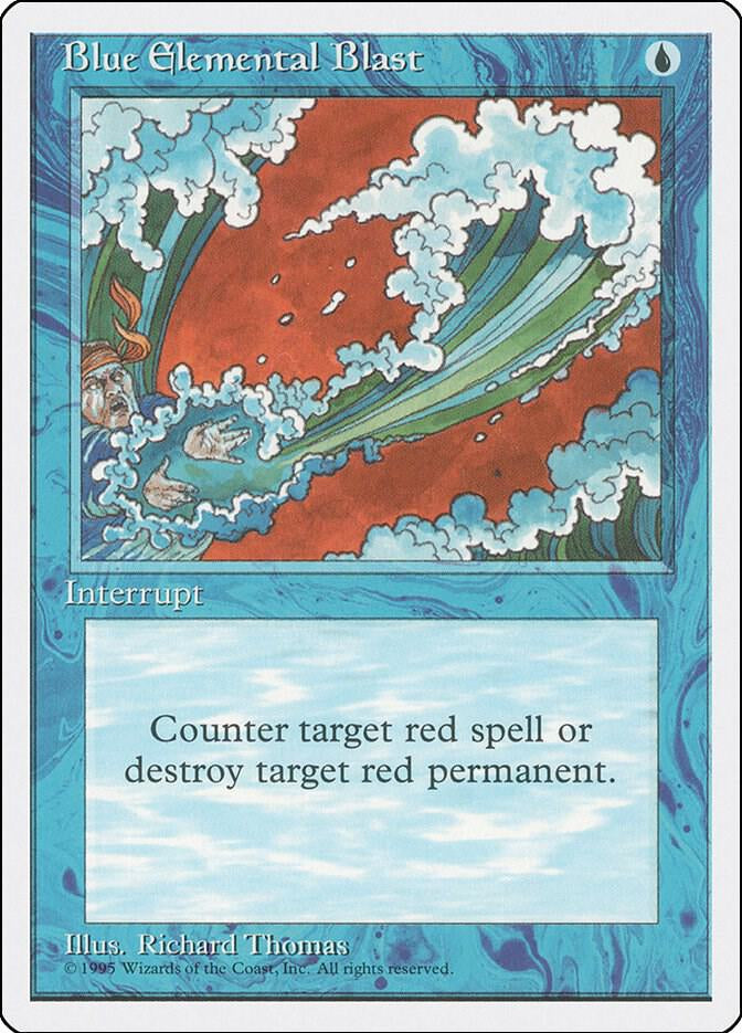 Blue Elemental Blast - Blue