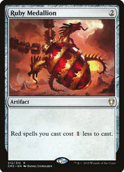 Ruby Medallion - Artifact