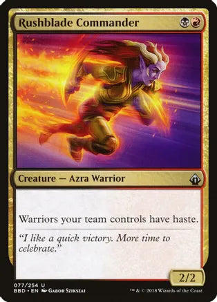 Rushblade Commander - Black/Red