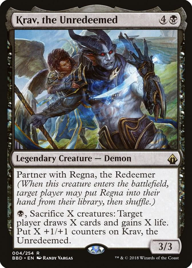 Krav, the Unredeemed - Black
