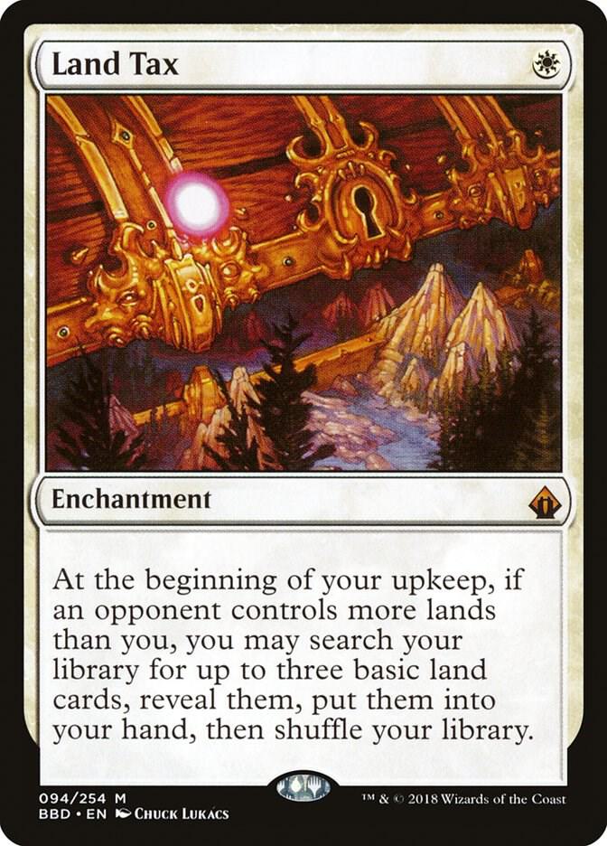 mtg white tax cards Land Tax