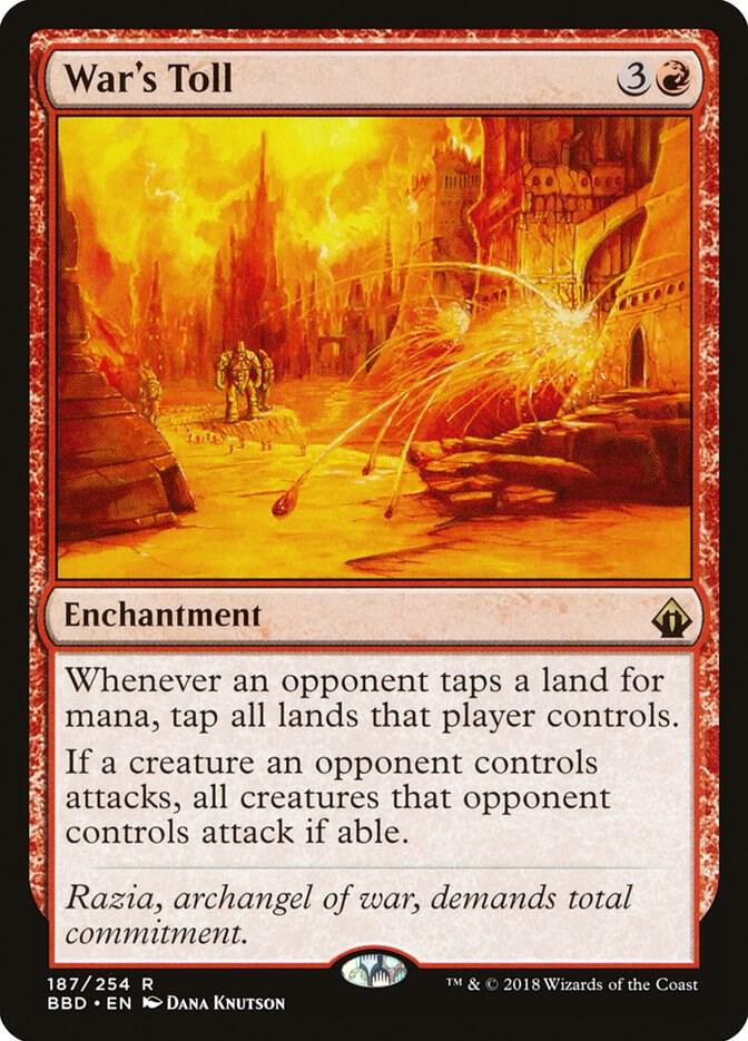 War's Toll - Red