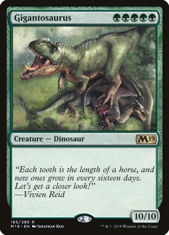 Gigantosaurus - Green
