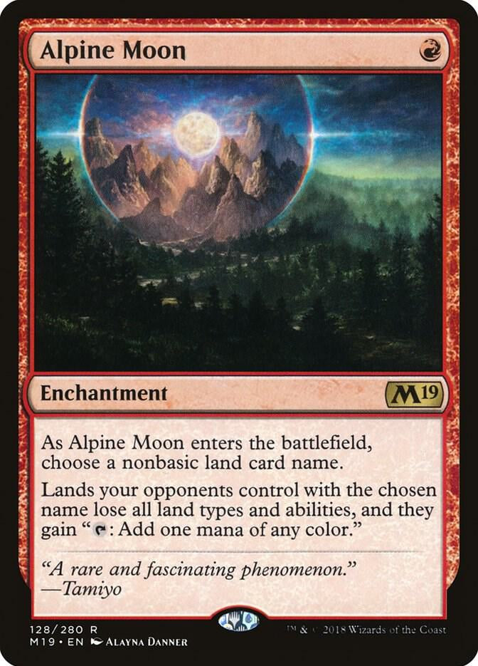 Alpine Moon - Red