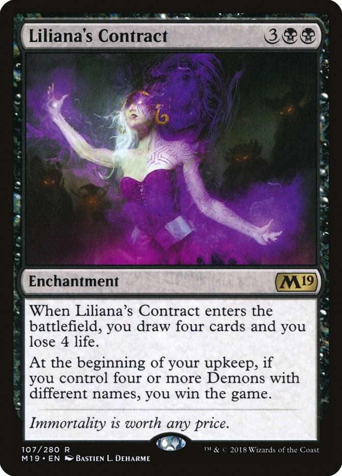 Liliana's Contract - Black