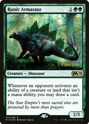 Runic Armasaur - Green