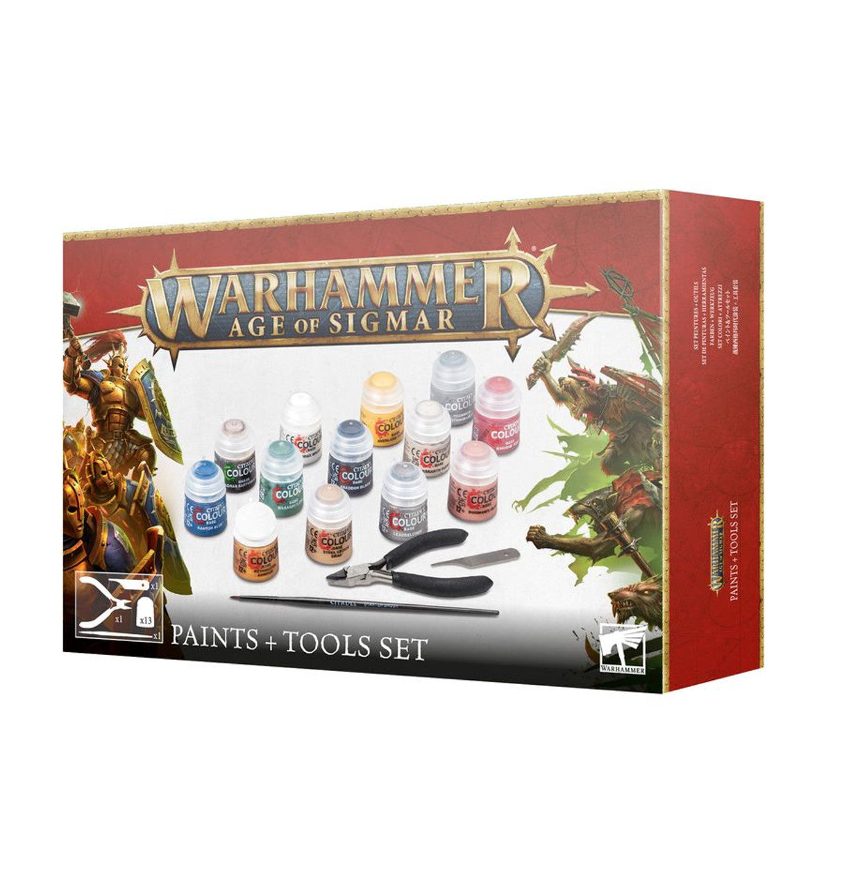 Warhammer Age of Sigmar: Age of Sigmar Paints + Tools
