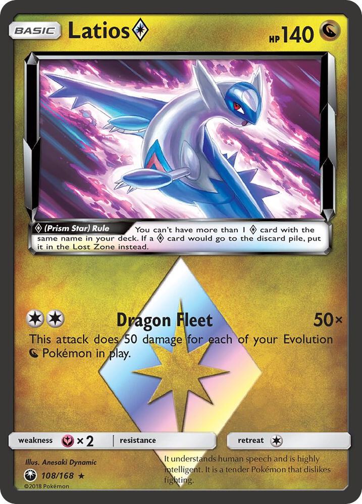 Latios Prism Star - Dragon