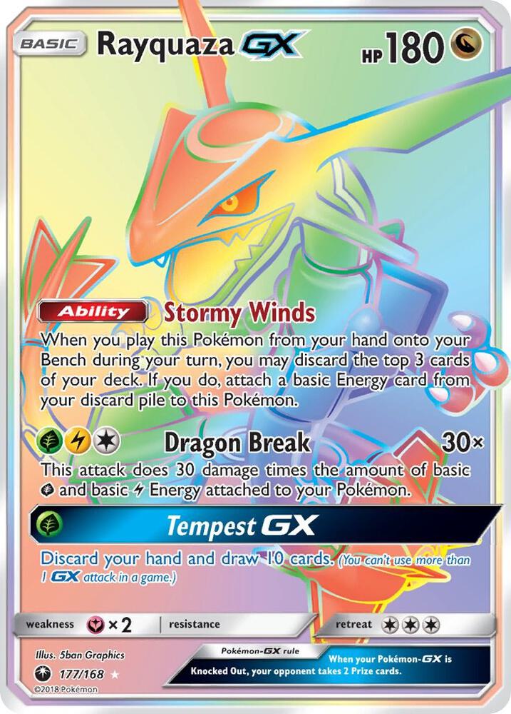 Rayquaza GX - Dragon
