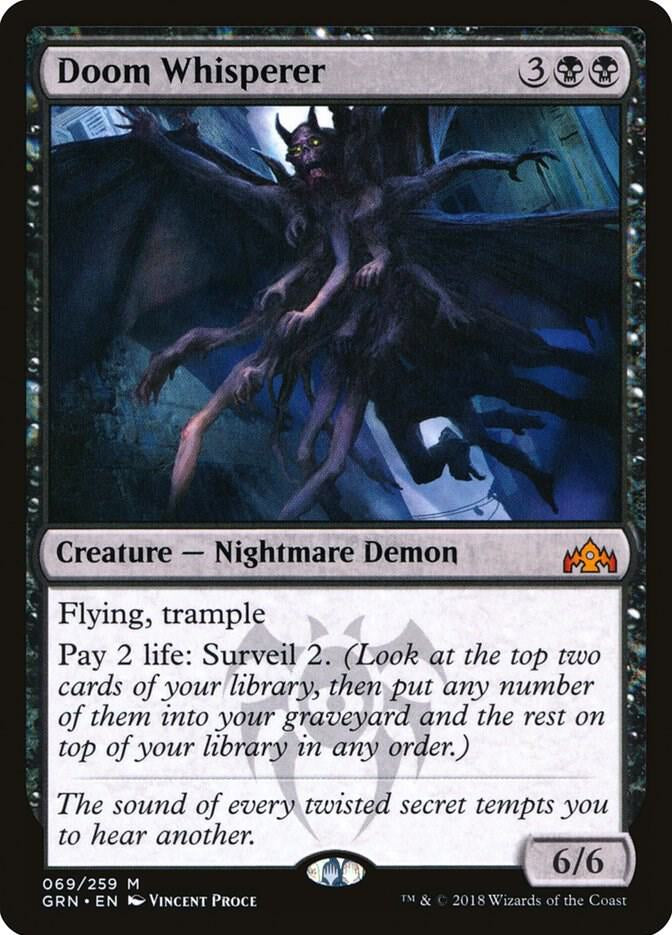 Doom Whisperer - Black