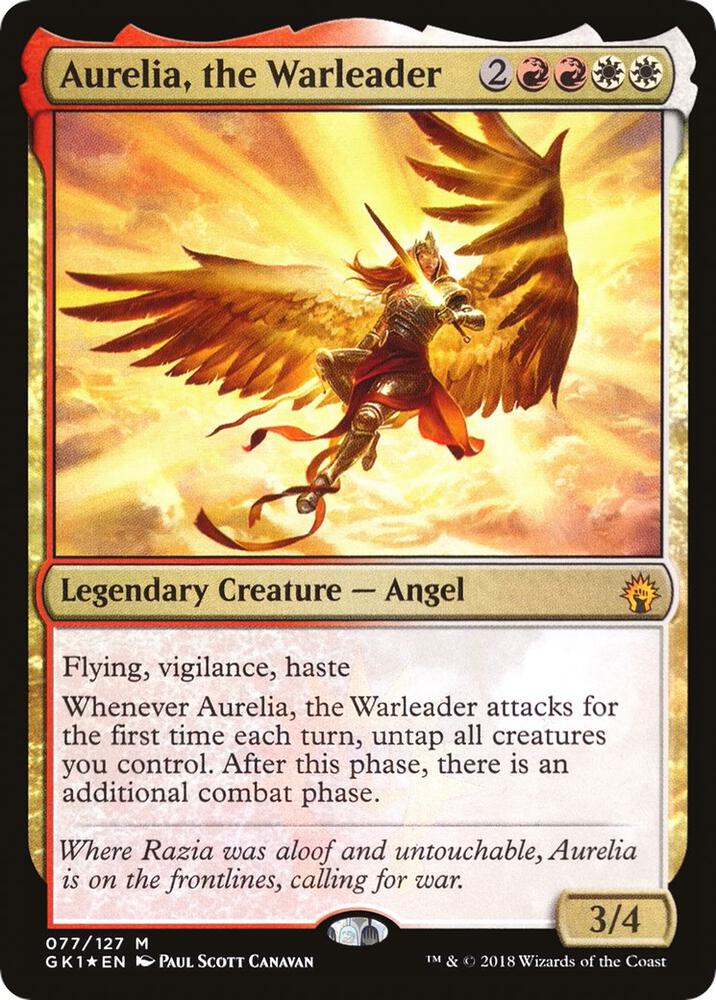 Aurelia, the Warleader - Red/White