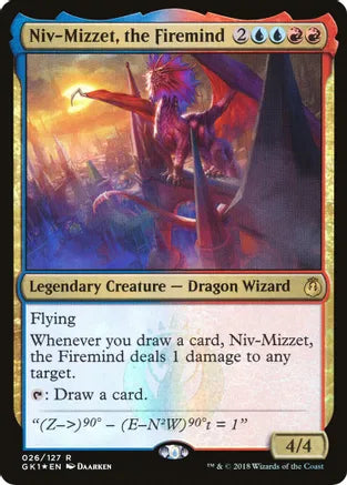 Niv-Mizzet, the Firemind - Blue/Red