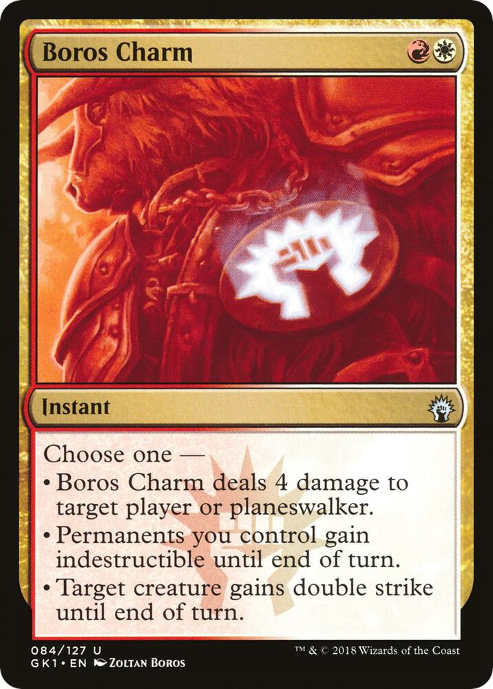 Boros Charm - Red / White