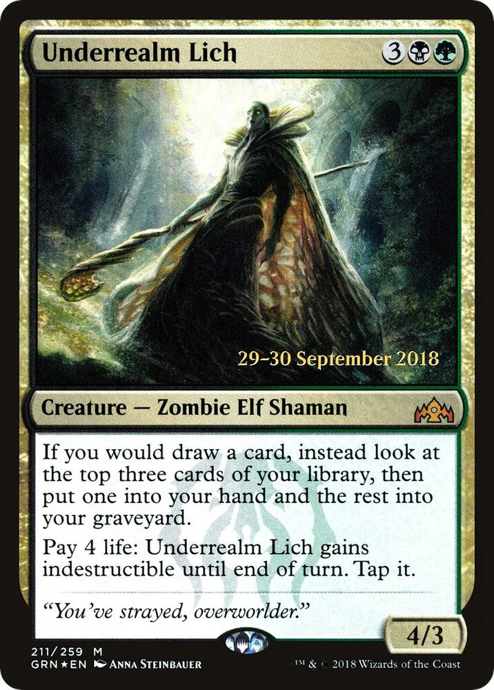 Underrealm Lich - Black/Green