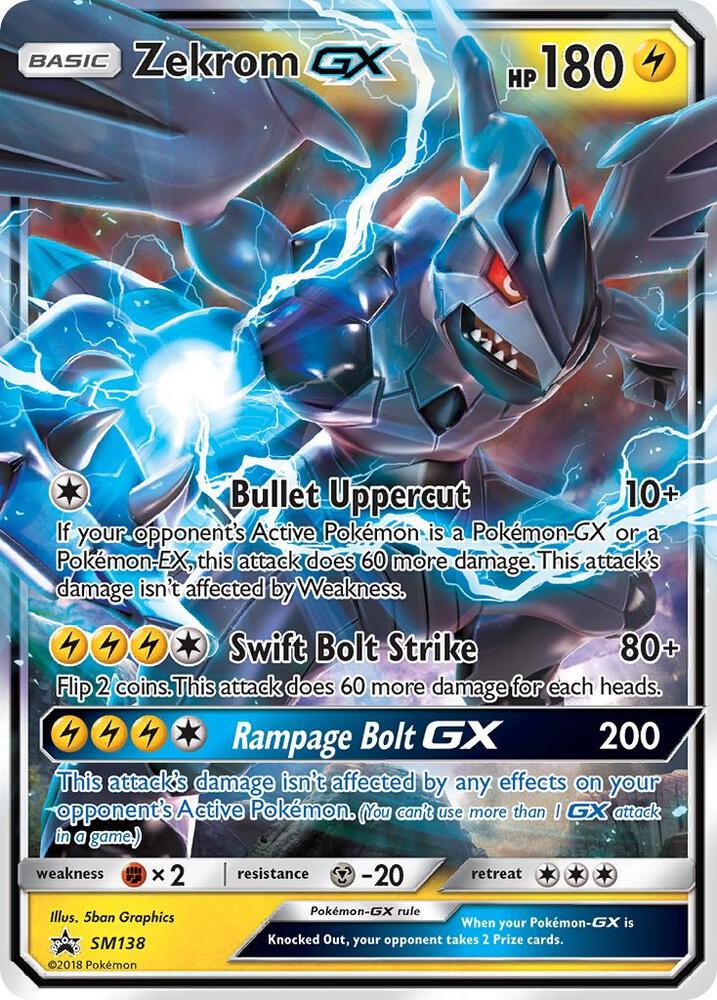 Zekrom GX - Lightning