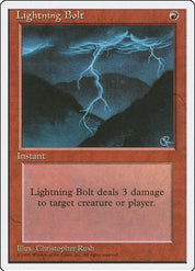 Lightning Bolt - Red