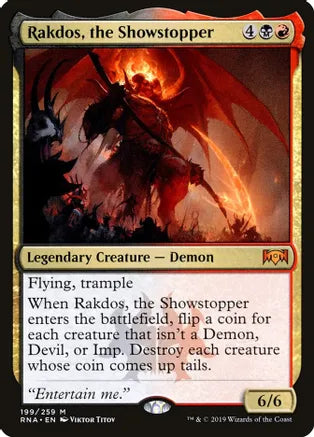 Rakdos, the Showstopper - Black/Red