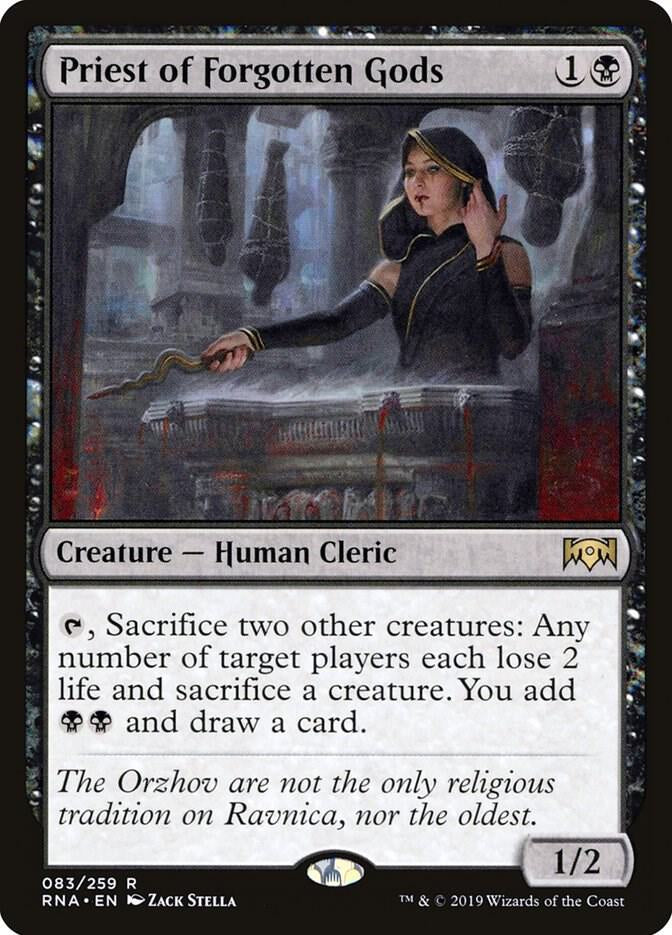 Priest of Forgotten Gods - Black