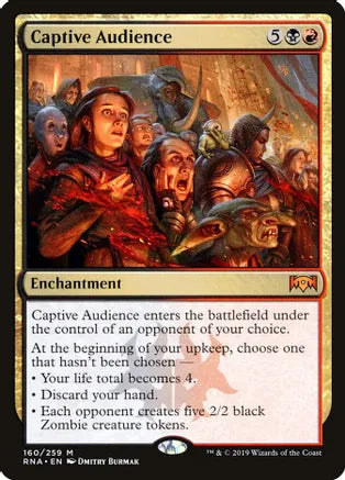 Captive Audience - Black/Red