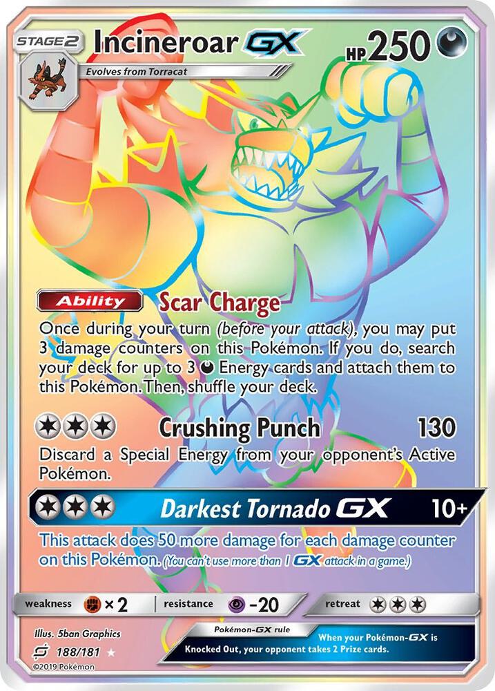Incineroar GX - Darkness
