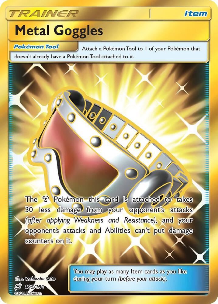 Metal Goggles - Trainer - Item