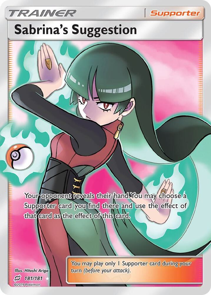 Sabrina's Suggestion - Trainer