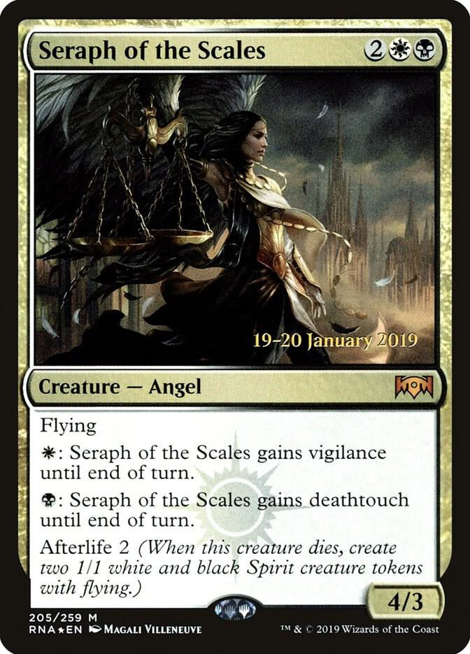 Seraph of the Scales - White/Black
