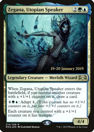 Zegana, Utopian Speaker - Green/Blue