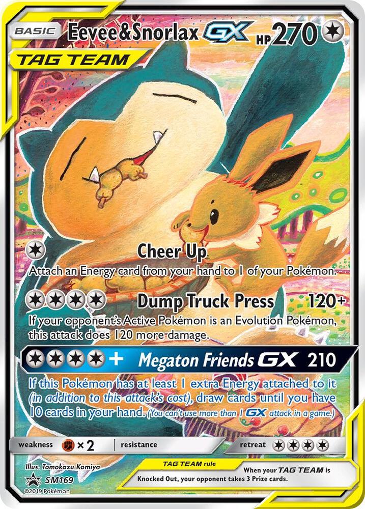 Eevee & Snorlax GX - Colorless - Tag Team – Infinity Flux