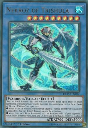 Nekroz of Trishula - Yugioh - Warrior/Ritual/Effect