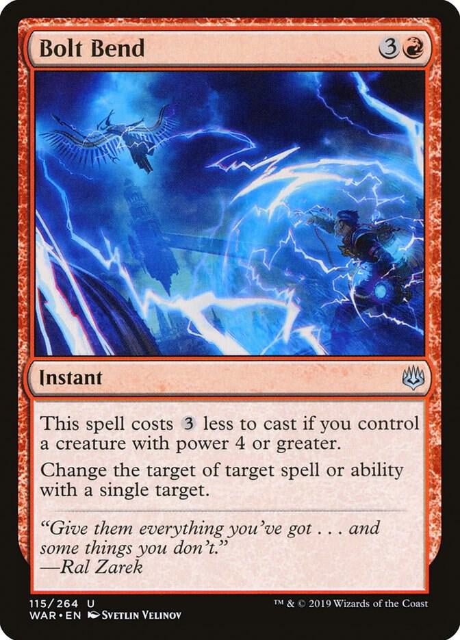 Bolt Bend - Red