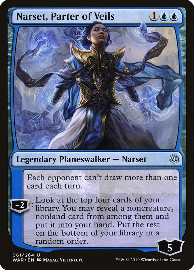 Narset, Parter of Veils - Blue - Staple